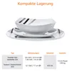 Set di stoviglie Amazon Basics, 18 pezzi, design moderno, Anteprima dell’immagine prodotto 3