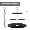 Schiefer-Etagere Rina schwarz 3-stöckig Ø35cm Produktbild-Vorschau 6