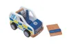 Tidlo Polizeiauto Holzspielzeugauto für Kinder Produktbild-Vorschau 3