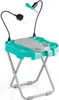 MAXXMEE Fußstütze Pediküre Salon Step - mint/weiß Produktbild-Vorschau 1
