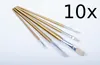 10x Pinselset 5-tlg. Flachpinsel Künstlerpinsel Malpinsel Produktbild-Vorschau 1