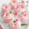 48 Stück Rosa Schmetterlings Tortendeko, Schmetterling Deko Produktbild-Vorschau 5