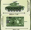 Konstruktion Spielzeug  kleine Armee Panzer  M24 Chaffee  Produktbild-Vorschau 4
