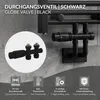 Sada šroubení LuxeBath Multiblock černá přímá s termostatem Náhled obrázku produktu 2
