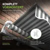 Eclipse "Economy" Gelenkarmmarkise Manuell 2,5x2m Tuch: Produktbild-Vorschau 7