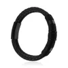 MARTIN1985 Hochwertiges Echtleder Armband geflochten Uni Produktbild-Vorschau 2