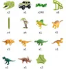 Woopie Xxl Dinosaurs Autodráha 240 ks. Náhľad obrázku produktu 10