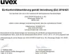 Uvex Lgl 29 Schutzbrille Schwarz Matt (2213) S53.0.947.2213 Produktbild-Vorschau 5