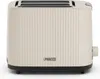 A cream-colored toaster with a ribbed design is shown against a white background. Náhľad obrázku produktu