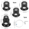 4 Stück Uhrmacherlupe 35x/10x/15x/20x Juwelierlupe Okular Produktbild-Vorschau 2