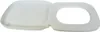 A white toilet seat lid and seat are shown against a white background. The lid is open and the seat is attached. Podgląd zdjęcia produktu