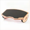UNITURE® Ergonomische Holz Fußstütze Schreibtisch, Fußbank Produktbild-Vorschau 1