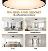 MONZANA® Deckenlampe Stoff Wohnzimmer Schlafzimmer E27 Produktbild-Vorschau 5