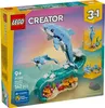 LEGO Creator 3 en 1 Animaux marins Dauphins superbes 31385 Voir les images du produit 12
