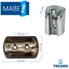tecuro Wannenset Komfort-70 - mit 3 Funktionen Handbrause, Produktbild-Vorschau 4