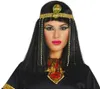 Ägypterin Damen Perücke mit Kopfschmuck Produktbild-Vorschau 3