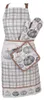 Clayre & Eef Topflappen 20x20 cm Grau Baumwolle Kürbis Produktbild-Vorschau 3
