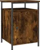 vidaXL Nachttisch Räuchereiche 40x42x60 cm Holzwerkstoff Produktbild-Vorschau 2