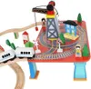 Treno in legno - treno alimentato a batteria Anteprima dell’immagine prodotto 12