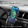 Accezz Support téléphone voiture - Chargeur sans fil - Voir les images du produit 2