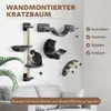 PawHut - Mur d'escalade pour chats, ensemble de 4 éléments Voir les images du produit 4