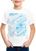 style3 Tape Blaupause Kinder T-Shirt dj musikkassette Produktbild-Vorschau 1