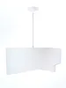Lampa wisząca GEMSTONE biała/srebrna Podgląd zdjęcia produktu 5