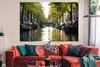 MuchoWow® Poster Viele Boote in den Amsterdamer Grachten in Produktbild-Vorschau 2
