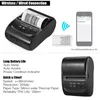 POS-5802DD Mini przenośna bezprzewodowa drukarka termiczna Podgląd zdjęcia produktu 6