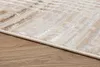 Tapiso Koberec Crystal Modern Burgundy Beige Obývacia izba Náhľad obrázku produktu 4
