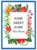 MG Design Bilderrahmen 50 x 70 cm - Posterrahmen mit Blau Produktbild-Vorschau 1