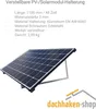 Halterung für Solarpanel Aufständerung bis 104 cm Flachdach Produktbild-Vorschau 2