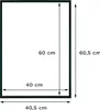 RAWWEST.BIS Alu Bilderrahmen 40x60 cm mit Plexi Rahmen für Produktbild-Vorschau 3