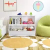 COSTWAY Spielzeugregal, Bücherregal für Kinder, Kinderregal Produktbild-Vorschau 2