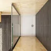 Nischentür Schiebetür 110x185， 5mm ESG Klarglas,Komplett Produktbild-Vorschau 4