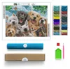 ARTULIO Diamond Painting Set - Gruppe niedlicher Welpen im Produktbild-Vorschau 2