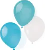 Amscan 9904897 - 8 Latexballons Aqua Glamor 25,4 cm / 10", Produktbild-Vorschau 1