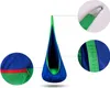 A hanging chair with close-up views of its features. Produktbild-Vorschau