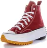 Converse Run Star Hike Platform Cherry Textile Trainers in Anteprima dell’immagine prodotto 6