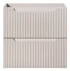 Szafka Łazienkowa 60 Cm Kaszmir Mat Szuflady Ryflowana Mdf Podgląd zdjęcia produktu 5