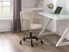 Bürosessel - Stoff - beige - höhenverstellbar - TOARA Produktbild-Vorschau 2