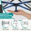 LZQ Pavillon pop-up 2,5 x 2,5 m Pavillon pliable pour Voir les images du produit 3