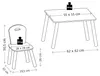 KESPER® Kindertisch mit 2 Stühlen mint – Kindersitzgruppe | Produktbild-Vorschau 12