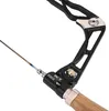 A close-up shot of a jeweler's saw with a wooden handle. Produktbild-Vorschau
