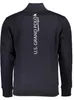 Herren Sweatshirt Blau: Langarm, mit Reißverschluss & Produktbild-Vorschau 2