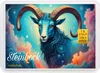 Grußkarte Sternzeichen Steinbock Goldbarren 1g 1 Gramm Produktbild-Vorschau 1
