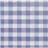 A close-up of a blue and white checkered napkin. Produktbild-Vorschau