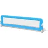 vidaXL Kleinkind Bettschutzgitter 2 Stück Blau 150 x 42 cm Produktbild-Vorschau 3