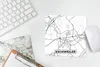 MuchoWow® Mauspad Mousepad Eschweiler - Stadtplan - Karte Produktbild-Vorschau 5