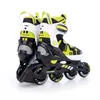 A pair of inline skates shown from a side-diagonal angle against a white background. Produktbild-Vorschau
